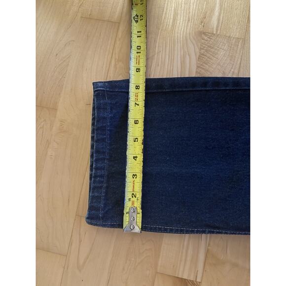 VTG Calvin Klein Made In USA High Rise Retro Straight Jeans 31 (actual 29 X 28) - Picture 6 of 8